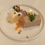 レストラン フィーネ - 天使の海老と栗のムーステリーヌ