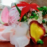 里伊 - ヒラメとどんこ肝和え