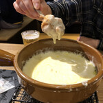 MASUYA MEAT＆CRAFT BEER - チーズフォンデュ　鶏肉