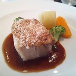 レストラン アンジュール - 120728　豚肉マスタード