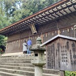 Hanare Nakamura Seimen - 国宝本殿、神社建築として日本最古らしい。平安時代後期。