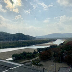 Hanare Nakamura Seimen - 展望塔からの眺め。ずっと右側の方で山崎の合戦があったらしい。