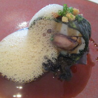 オトワ レストラン - フォアグラのファルシ　ポルトソースUP