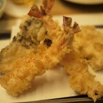 Tempura Shinjuku Tsuna Hachi - 海老二本他