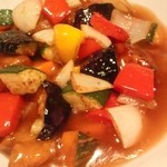 みかさ - 彩り野菜と豚バラの酢豚