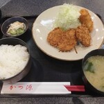 かつ源 - ヒレかつ・コロッケ定食