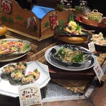 風にふかれて - ビュッフェ②