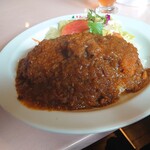 モンテ - カツカレー（1,045円）やっぱり飲み物でした