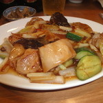 福龍門 - ガツ炒め　小