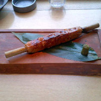 ダイナミックキッチン＆バー 響  西新宿野村ビル店 - 竹に巻「つくね」(photo by kanojo)