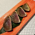 Shiroishirojiura wagaojunia nijihiko - カツオの藁焼き