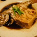 富蔵 - 煮付け。ピンぼけすみません(⌒-⌒; )