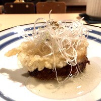 実伶 - 丸豆腐穴子あんかけ
