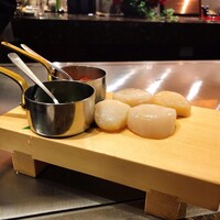 神戸牛すてーきIshida. LINKS　UMEDA店 - 追加ホタテ　2つで800円