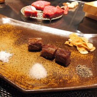 神戸牛すてーきIshida. LINKS　UMEDA店 - 塩胡椒で食べるのが◎