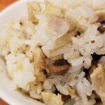 麺屋 六感堂 - チキンとパンダ豆のバターライス