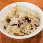 麺屋 六感堂 - チキンとパンダ豆のバターライス