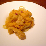 ビンゴ - ウニの冷製カペリーニ