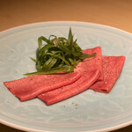 雪月花 たなかさとる - 黒毛和牛タン薄切り