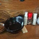 はかた商店 - カウンター席の設え