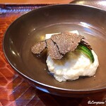 らん亭～ 美日庵 - 鱧真薯にトリュフの椀