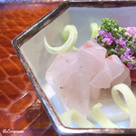 らん亭～ 美日庵 - 鱸の造り