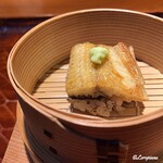 らん亭～ 美日庵 - 鰻の白焼の飯蒸し