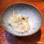 らん亭～ 美日庵 - 鱧の炊込みごはん 茗荷､大葉､胡麻を加え