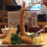 Kakashiya - 海老＆鯵フライ定食