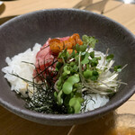 和牛 まつした 吟匠邸 - ウニと三大和牛茶漬け