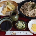 かめや食堂 - 天ざるそば