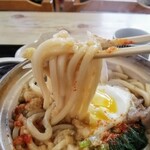 満月食堂 - ズルズル〜、あったかいな〜！旨いな〜！