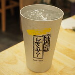 麺や 鶏次と貝次 - レモンサワー