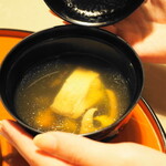 松島佐勘　松庵 - 松茸清汁