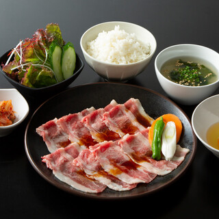 焼肉 炎蔵 - 料理写真:すき焼きカルビ定食
