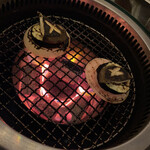 備長炭焼肉 ほむら - 焼き野菜の盛り