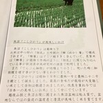 貝掛温泉 - 宿の案内2 魚沼こしひかりの旨さの理由が明らかに！