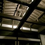 貝掛温泉 - 温泉の天井も高くて素敵です　この風呂は来ないと入れないから来ますよね