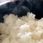 貝掛温泉 - おかずなしでも美味しいけどおかずがあると無限に食える気がする