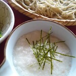 そば処 幸輪 - とろろトッピング＠170円