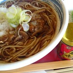 そば処 幸輪 - かけそば＋なめこおろし