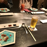 mahoroba 鉄板 沖縄 - 私はオリオンビールで乾杯します