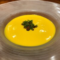 ココカラ フランス編 - かぼちゃスープ接写