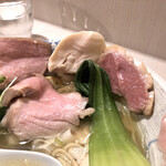 麺処 きなり - 特製 汐そばのお肉たち