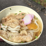 シルクウェイにちはら　売店 - 天ぷらうどん