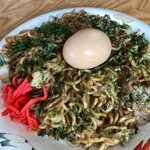 すが食堂 - 焼きそば＋煮卵＠310円