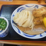 かの家 - とり天ざるうどん