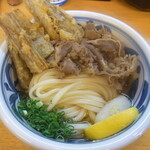 かの家 - 肉ぶっかけうどん
