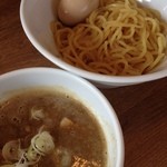 201205　味玉濃厚ニボつけ麺780円　