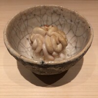 鮨 利﨑 - タラの白子